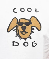 A.LAB Cool Dog White T-Shirt