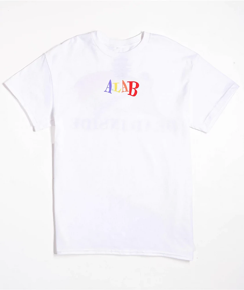 A.LAB Dead Inside White T-Shirt