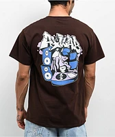 A.LAB Deejaylab Dark Brown T-Shirt