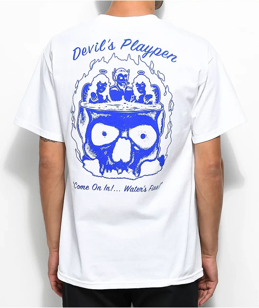 A.LAB Devils Playpen White T-Shirt