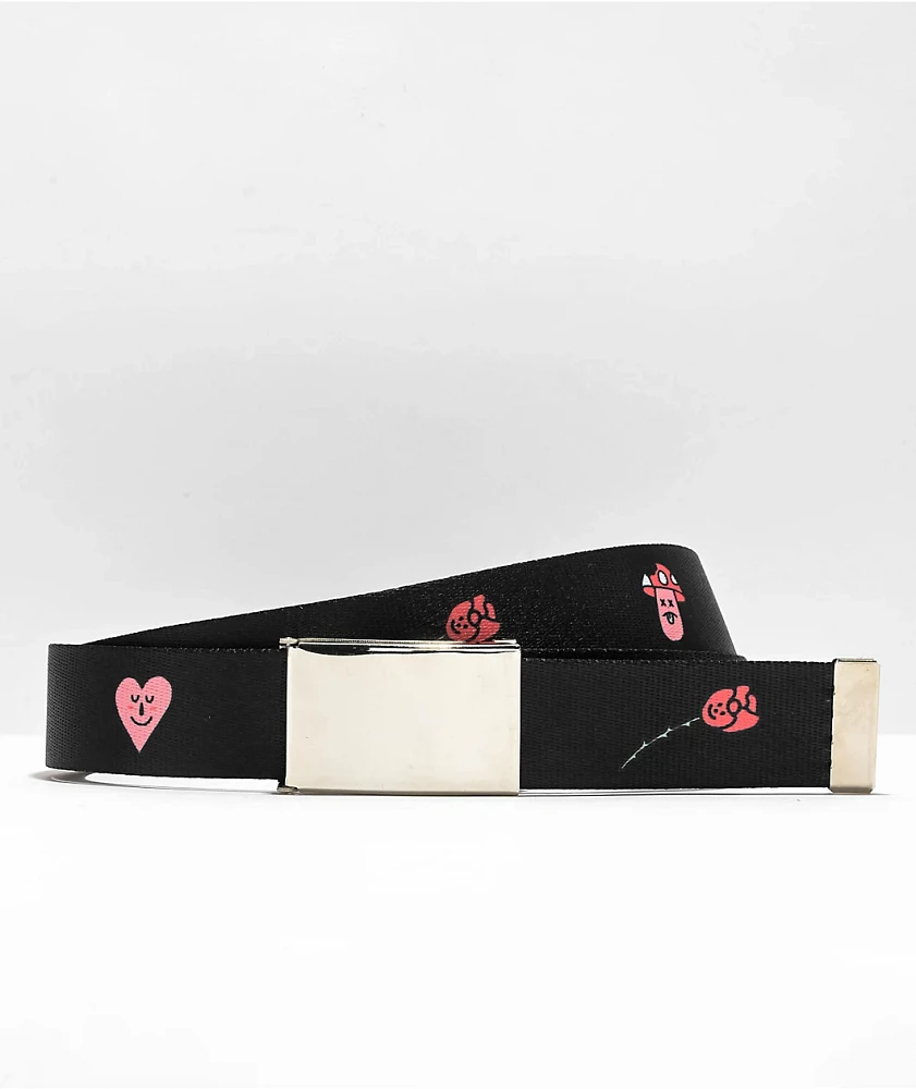 A.LAB Elvy Banter Girls V2 Black Web Belt