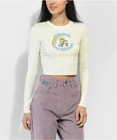 A.LAB Freckle Keep Growing Cream Crop Long Sleeve T-Shirt