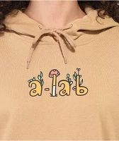 A.LAB Freela Keep Growin Brown Hoodie