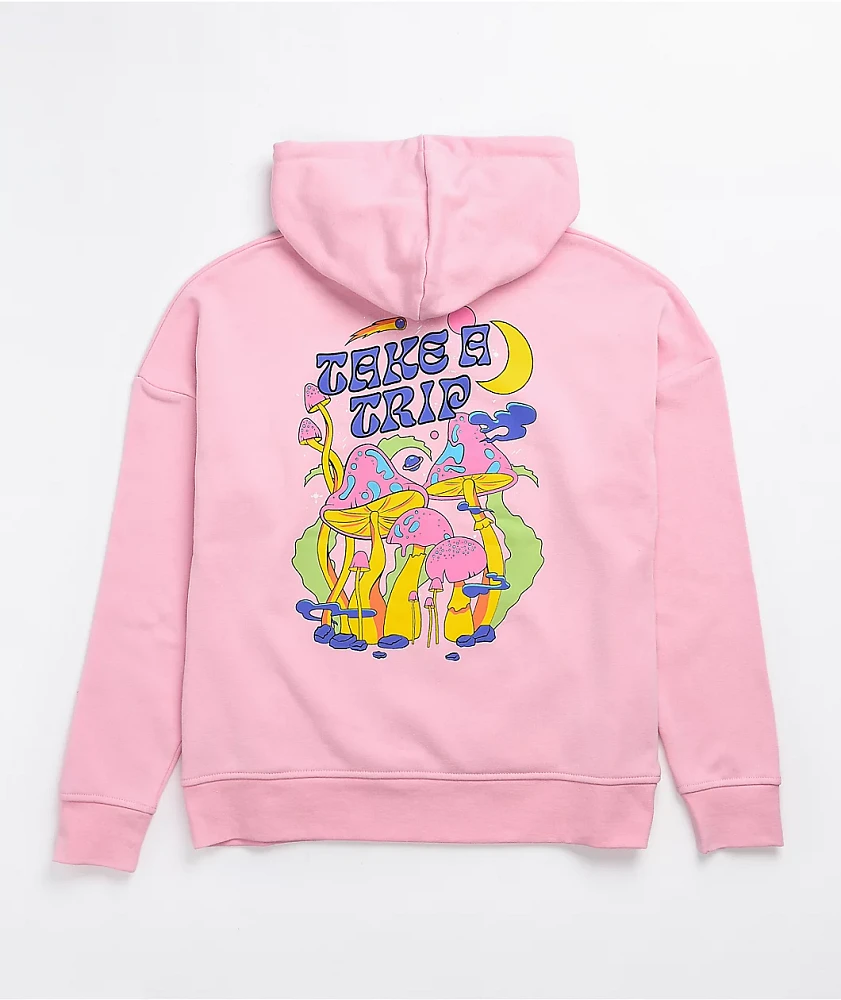 A.LAB Freela Take A Trip Pink Hoodie