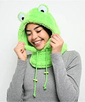 A.LAB Green Plush Frog Snood