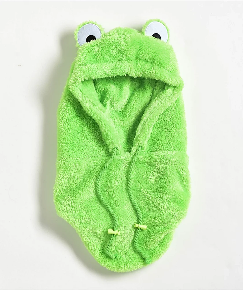 A.LAB Green Plush Frog Snood