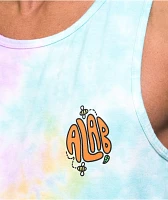 A.LAB Happy Days Rainbow Tie Dye Tank Top