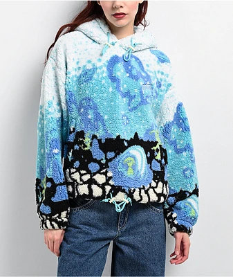 A.LAB Kadley Icy Outer Space Sherpa Hoodie