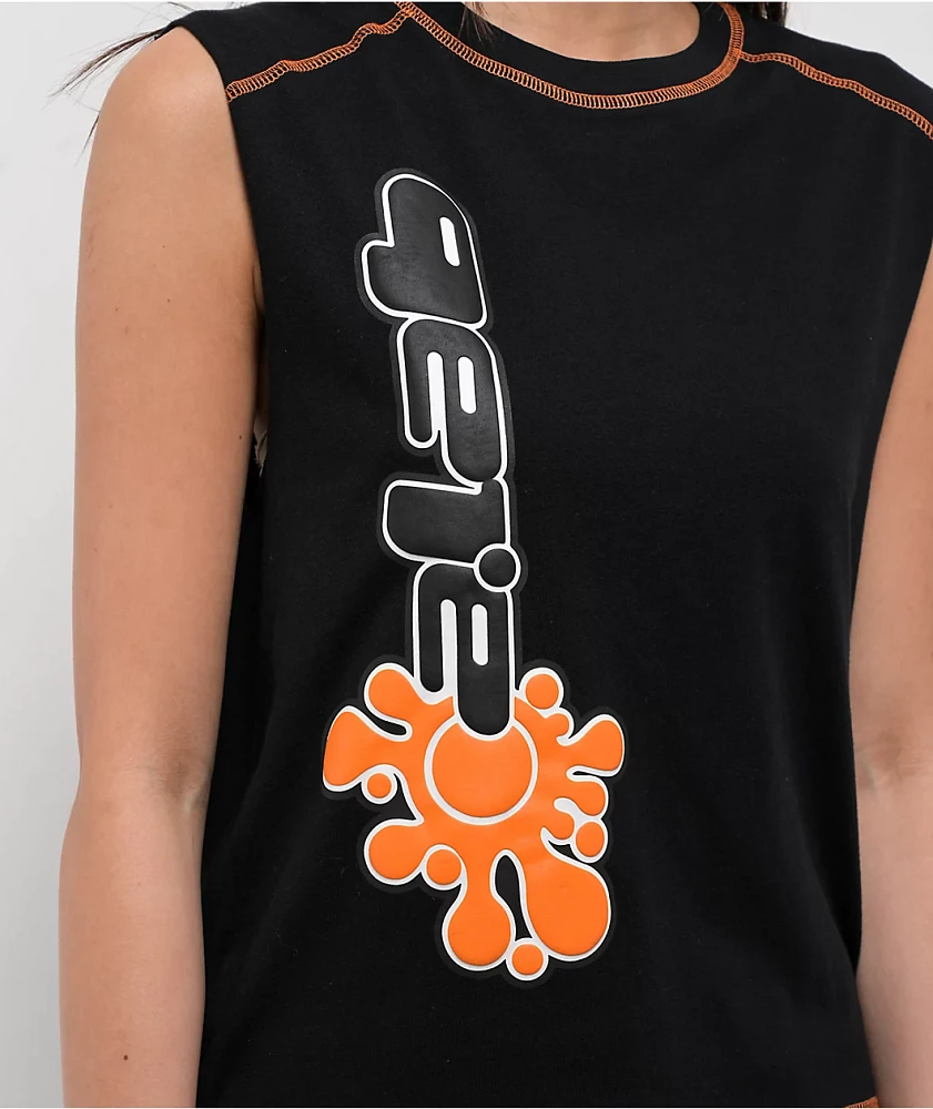 A.LAB Kaleo Black Tank Top