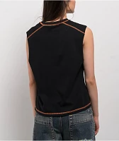 A.LAB Kaleo Black Tank Top