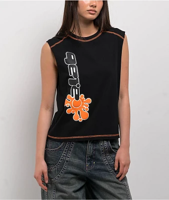 A.LAB Kaleo Black Tank Top