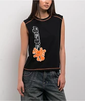 A.LAB Kaleo Black Tank Top