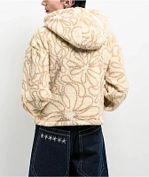 A.LAB Kendallie Flowers Birch Fleece Hoodie