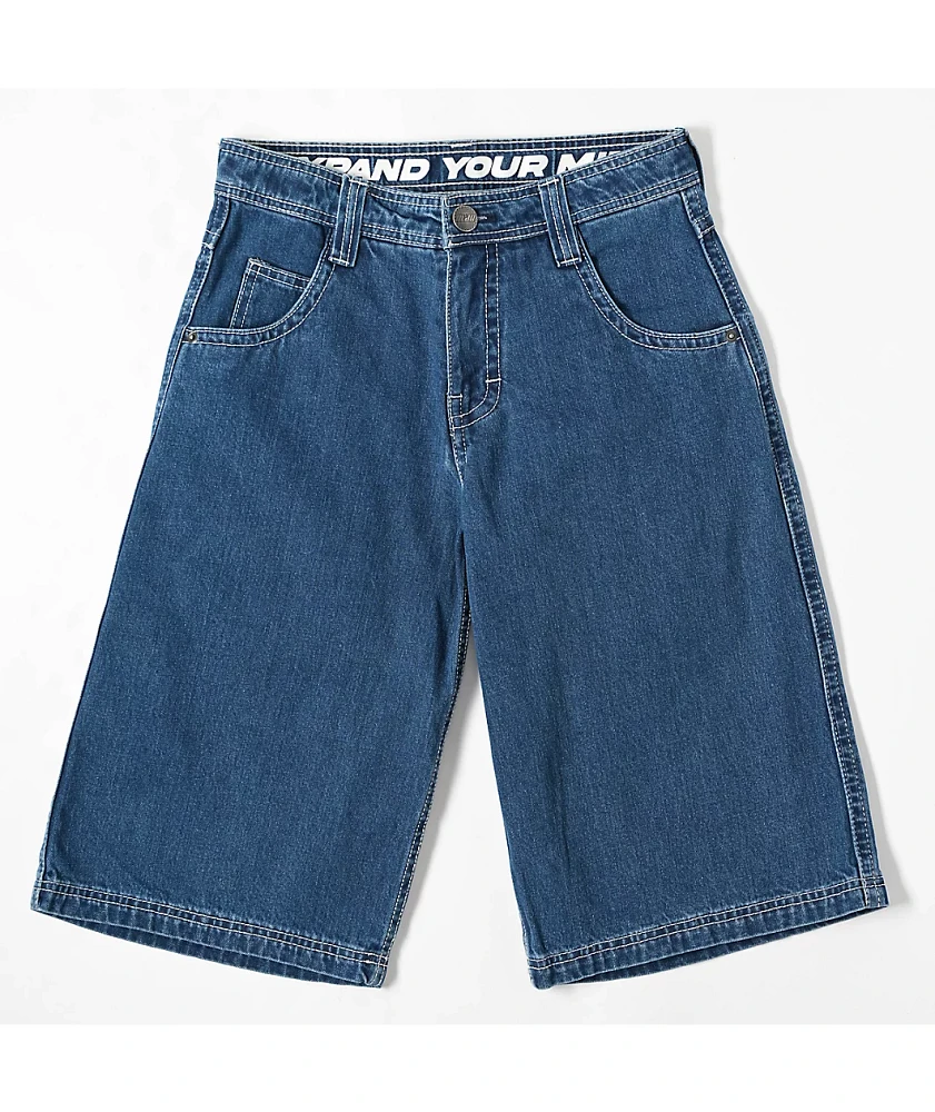 A.LAB Kids Mega Shant Reboot Denim Shorts