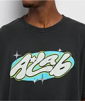 A.LAB Lava Lost Logo Black T-Shirt