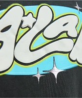 A.LAB Lava Lost Logo Black T-Shirt