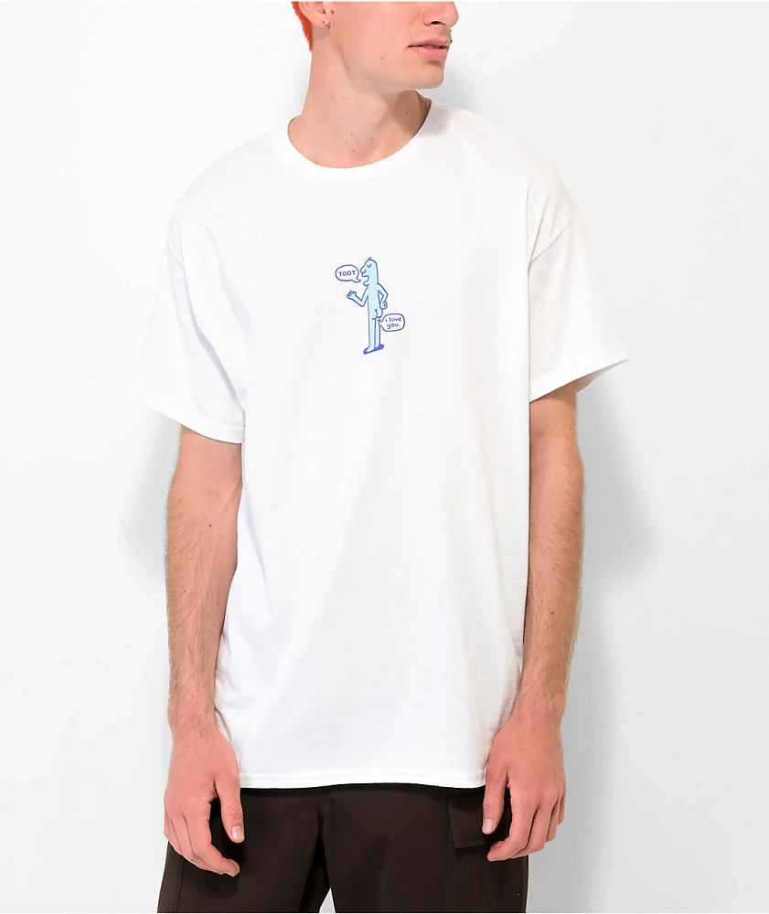 A.LAB Love Toot White T-Shirt