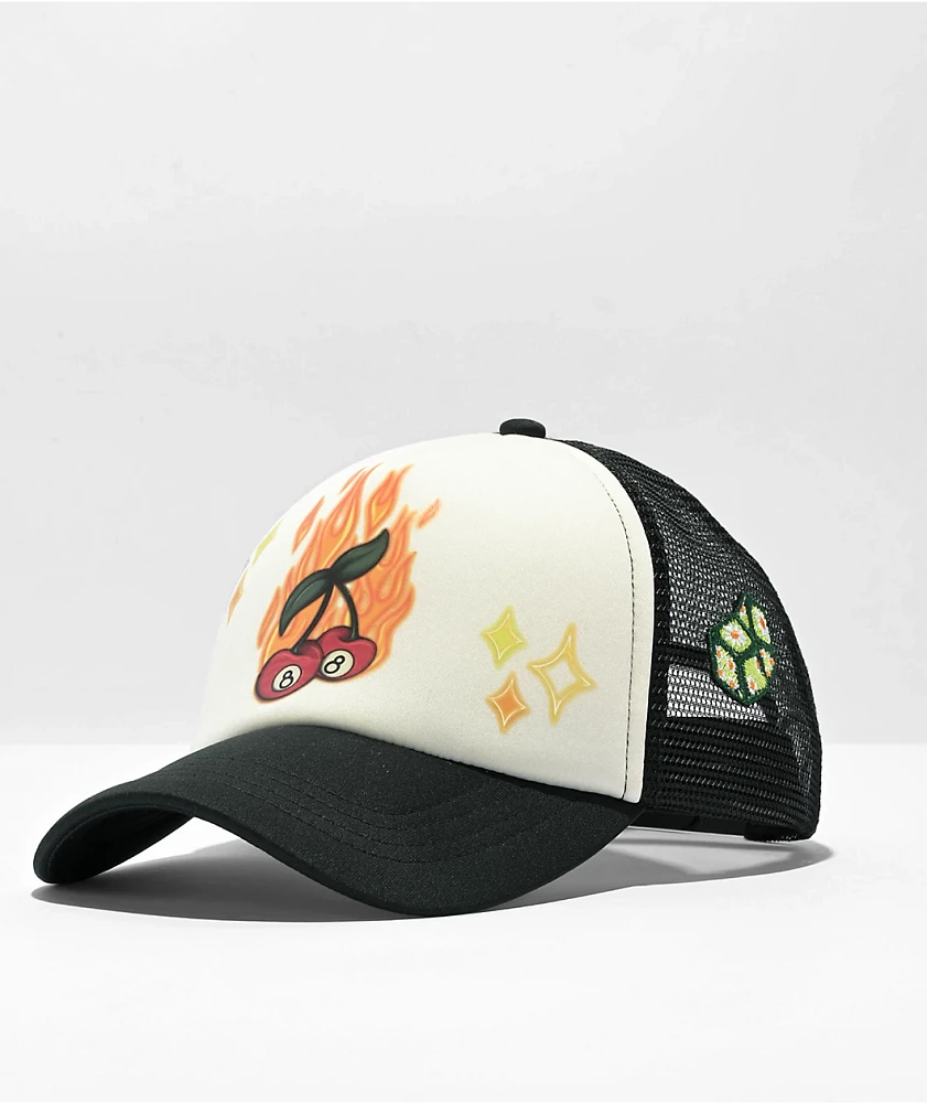 A.LAB Lucky Black Trucker Hat