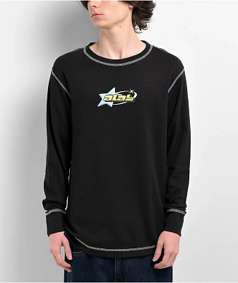 A.LAB Lunar Raver Black Thermal Long Sleeve T-Shirt