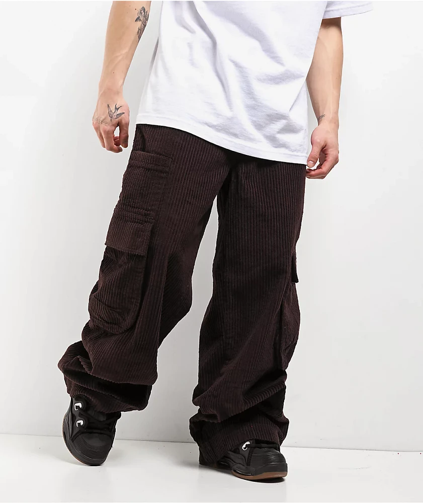 A.LAB Mega Rave Java Corduroy Cargo Pants