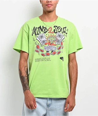 A.LAB Mind 2 Soul Lime T-Shirt