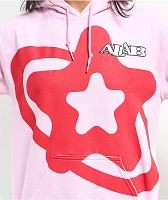 A.LAB STRPWR Pink Zip Hoodie