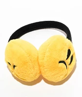 A.LAB Sad Face Yellow Ear Muffs