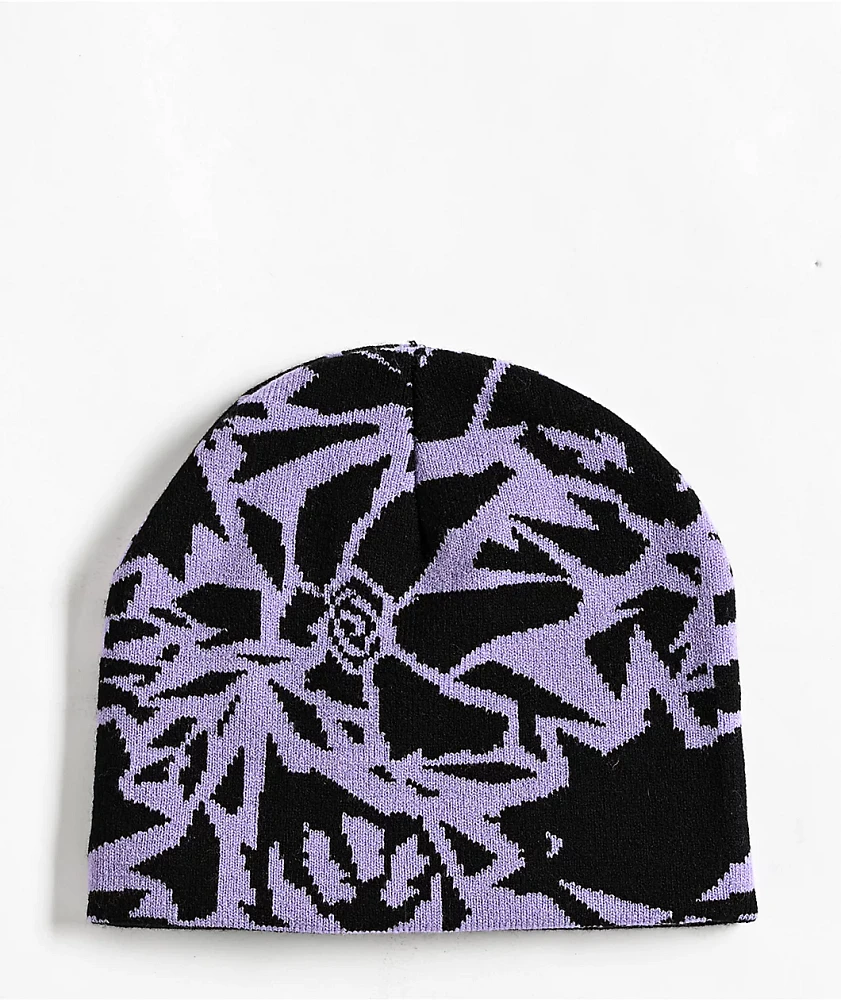 A.LAB Shatter Purple Skully Beanie