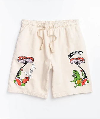 A.LAB Shortie Trip Natural Sweat Shorts