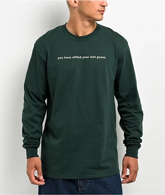 A.LAB Sillied Goose Green Long Sleeve T-Shirt