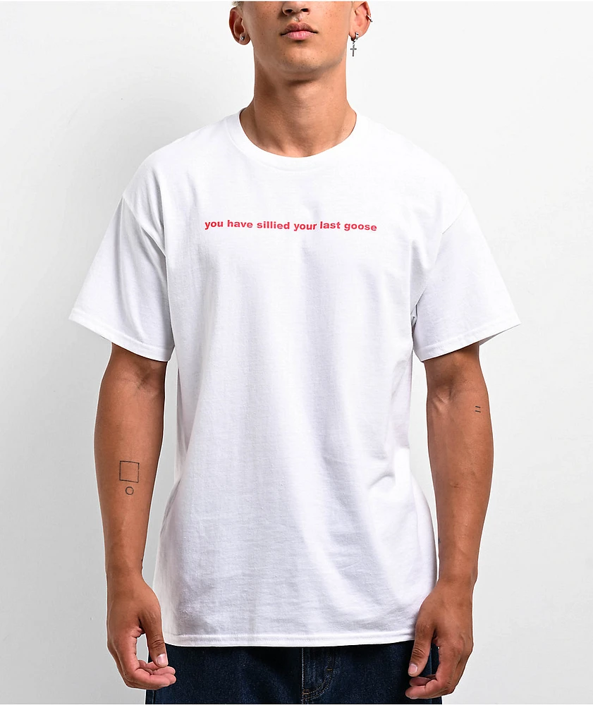 A.LAB Sillied Goose White T-Shirt