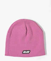 A.LAB Solid Purple Skully Beanie