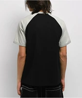 A.LAB Space Bud Black & Grey Raglan T-Shirt