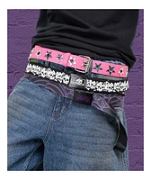 A.LAB Star Grommet Pink Belt