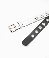 A.LAB Star Grommet Silver Belt