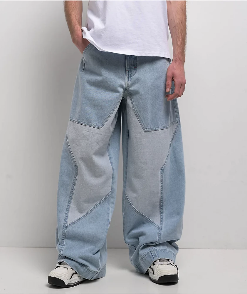 A.LAB Star Mega Rave Light Blue Jeans