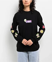 A.LAB Sticker Sheet Black Long Sleeve T-Shirt