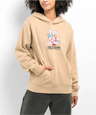 A.LAB Stitches Bear Tan Hoodie