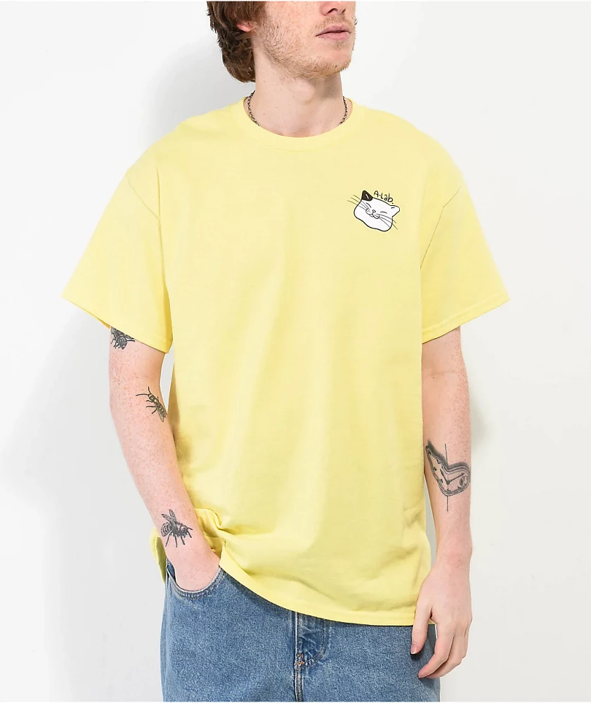 A.LAB Stuck With You Yellow T-Shirt