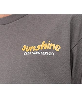 A.LAB Sunshine Cleaning Grey Long Sleeve T-Shirt