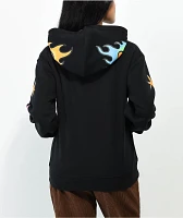 A.LAB Tomo Star Friends Black Hoodie