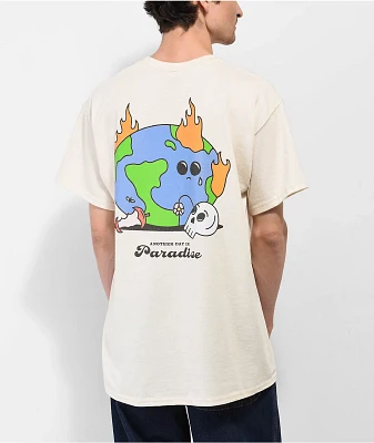 A.LAB Trash Fire Cream T-Shirt
