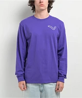 A.LAB Wanted Worm Purple Long Sleeve T-Shirt