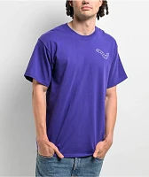 A.LAB Wanted Worm Purple T-Shirt