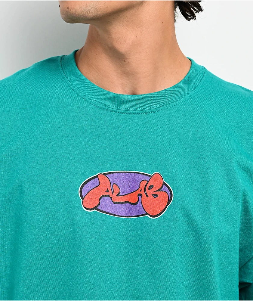 A.LAB Wave Racer Jade Green T-Shirt