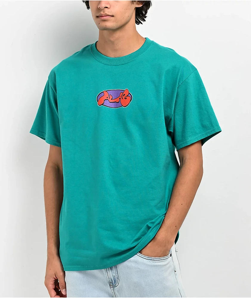 A.LAB Wave Racer Jade Green T-Shirt