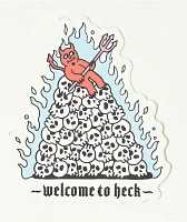 A.LAB Welcome To Heck Sticker