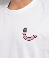 A.LAB Who Is He Long Sleeve White T-Shirt