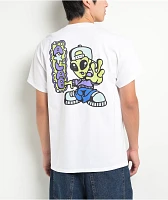 A.LAB Y2K Alien Flash White T-Shirt