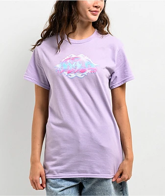 A.LAB Y2K Gradient Lavender T-Shirt